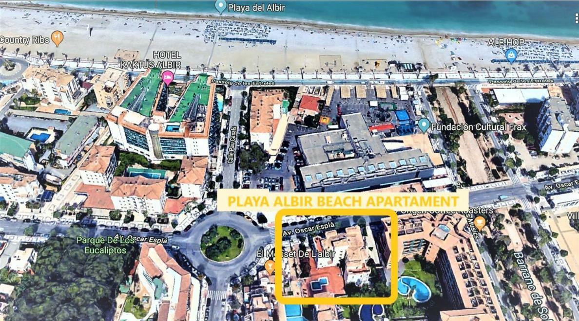 Playa Albir Beach Apartament 阿尔比尔 外观 照片